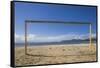 Football Goal in Praia (Beach) Do Pontal-Massimo Borchi-Framed Stretched Canvas