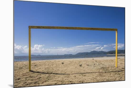 Football Goal in Praia (Beach) Do Pontal-Massimo Borchi-Mounted Photographic Print
