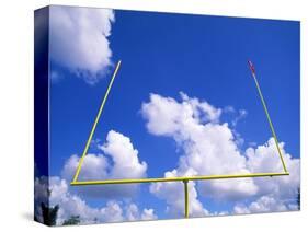 Football Goal Posts Against Sky-Alan Schein-Stretched Canvas