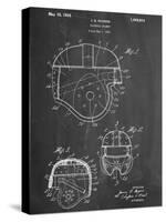 Football Helmet Patent-null-Stretched Canvas