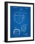 Football Helmet Patent-null-Framed Art Print