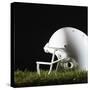 Football Helmet-Sean Justice-Stretched Canvas