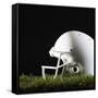 Football Helmet-Sean Justice-Framed Stretched Canvas