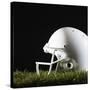 Football Helmet-Sean Justice-Stretched Canvas