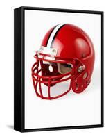 Football Helmet-Randy Faris-Framed Stretched Canvas