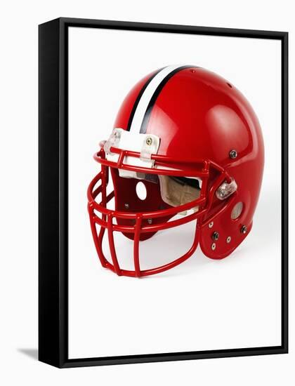 Football Helmet-Randy Faris-Framed Stretched Canvas