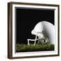 Football Helmet-Sean Justice-Framed Photographic Print
