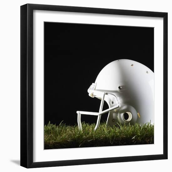 Football Helmet-Sean Justice-Framed Photographic Print