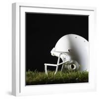 Football Helmet-Sean Justice-Framed Photographic Print