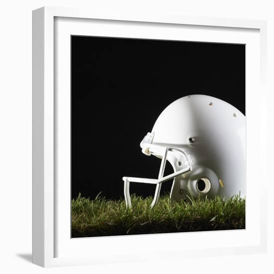 Football Helmet-Sean Justice-Framed Photographic Print