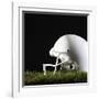 Football Helmet-Sean Justice-Framed Photographic Print