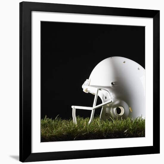 Football Helmet-Sean Justice-Framed Photographic Print