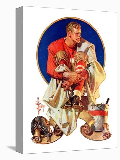 "Football Hero,"November 4, 1933-Joseph Christian Leyendecker-Stretched Canvas