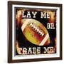 Football I-Mindy Sommers-Framed Giclee Print