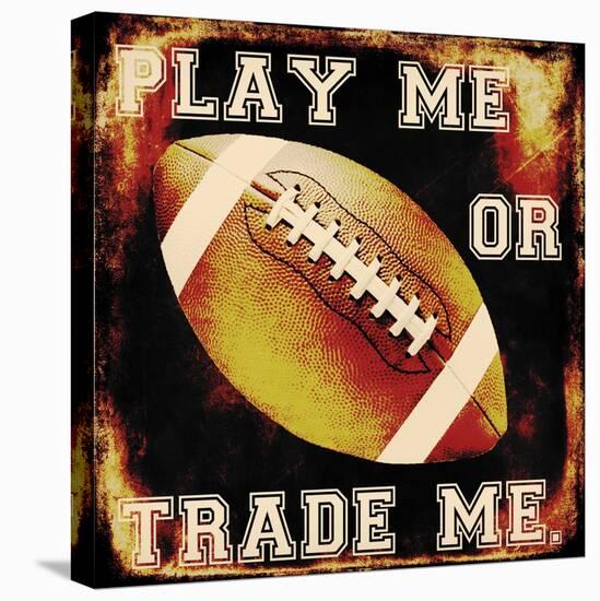 Football I-Mindy Sommers-Stretched Canvas