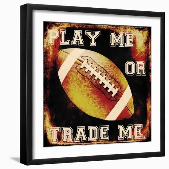 Football I-Mindy Sommers-Framed Giclee Print