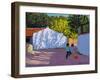 Football in Bodrum, 2018-Andrew Macara-Framed Giclee Print