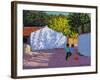 Football in Bodrum, 2018-Andrew Macara-Framed Giclee Print