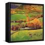 "Football in the Country", October 8, 1955-John Clymer-Framed Stretched Canvas