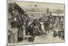 Football in the Jews' Market, St Petersburg-null-Mounted Giclee Print