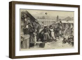 Football in the Jews' Market, St Petersburg-null-Framed Giclee Print