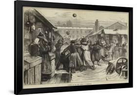 Football in the Jews' Market, St Petersburg-null-Framed Giclee Print