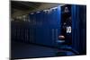 Football Locker Room-yobro-Mounted Photographic Print