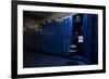 Football Locker Room-yobro-Framed Photographic Print