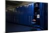 Football Locker Room-yobro-Mounted Photographic Print