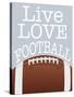 Football Love-Marcus Prime-Stretched Canvas