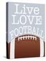 Football Love-Marcus Prime-Stretched Canvas