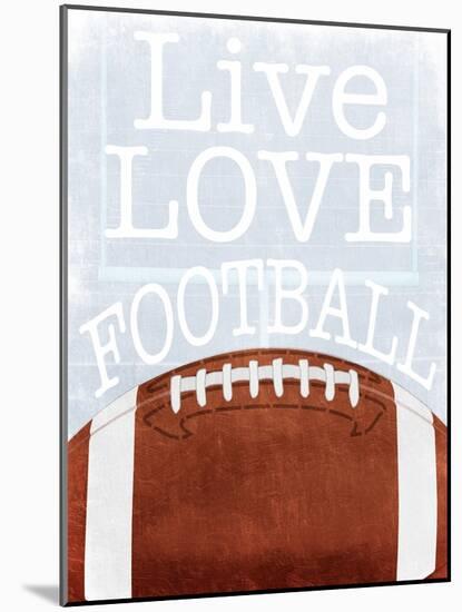 Football Love-Marcus Prime-Mounted Art Print