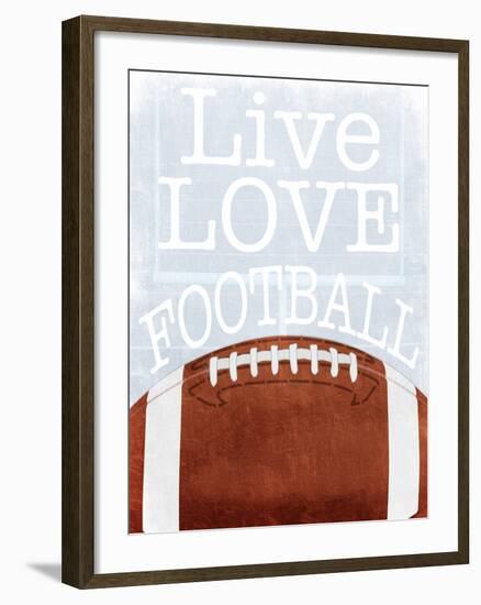 Football Love-Marcus Prime-Framed Art Print