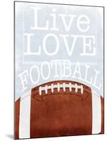 Football Love-Marcus Prime-Mounted Art Print