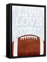 Football Love-Marcus Prime-Framed Stretched Canvas