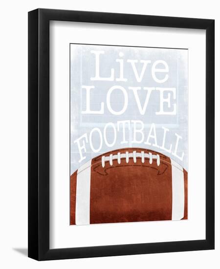 Football Love-Marcus Prime-Framed Art Print