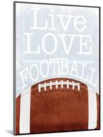 Football Love-Marcus Prime-Mounted Art Print