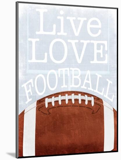 Football Love-Marcus Prime-Mounted Art Print