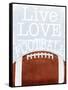 Football Love-Marcus Prime-Framed Stretched Canvas