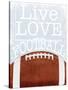 Football Love-Marcus Prime-Stretched Canvas