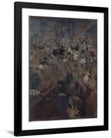 Football Match at Chelsea-English School-Framed Giclee Print