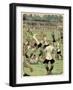 Football Match, Klodshans-Rasmus Christiansen-Framed Art Print