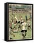 Football Match, Klodshans-Rasmus Christiansen-Framed Stretched Canvas