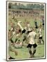 Football Match, Klodshans-Rasmus Christiansen-Mounted Art Print