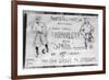 Football Match Poster, Hammerfest, Northern Norway, 1929-null-Framed Giclee Print