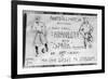 Football Match Poster, Hammerfest, Northern Norway, 1929-null-Framed Giclee Print