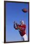 Football Player Catching a Football-DLILLC-Framed Photographic Print