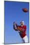 Football Player Catching a Football-DLILLC-Mounted Photographic Print