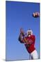 Football Player Catching a Football-DLILLC-Mounted Photographic Print