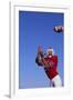 Football Player Catching a Football-DLILLC-Framed Photographic Print